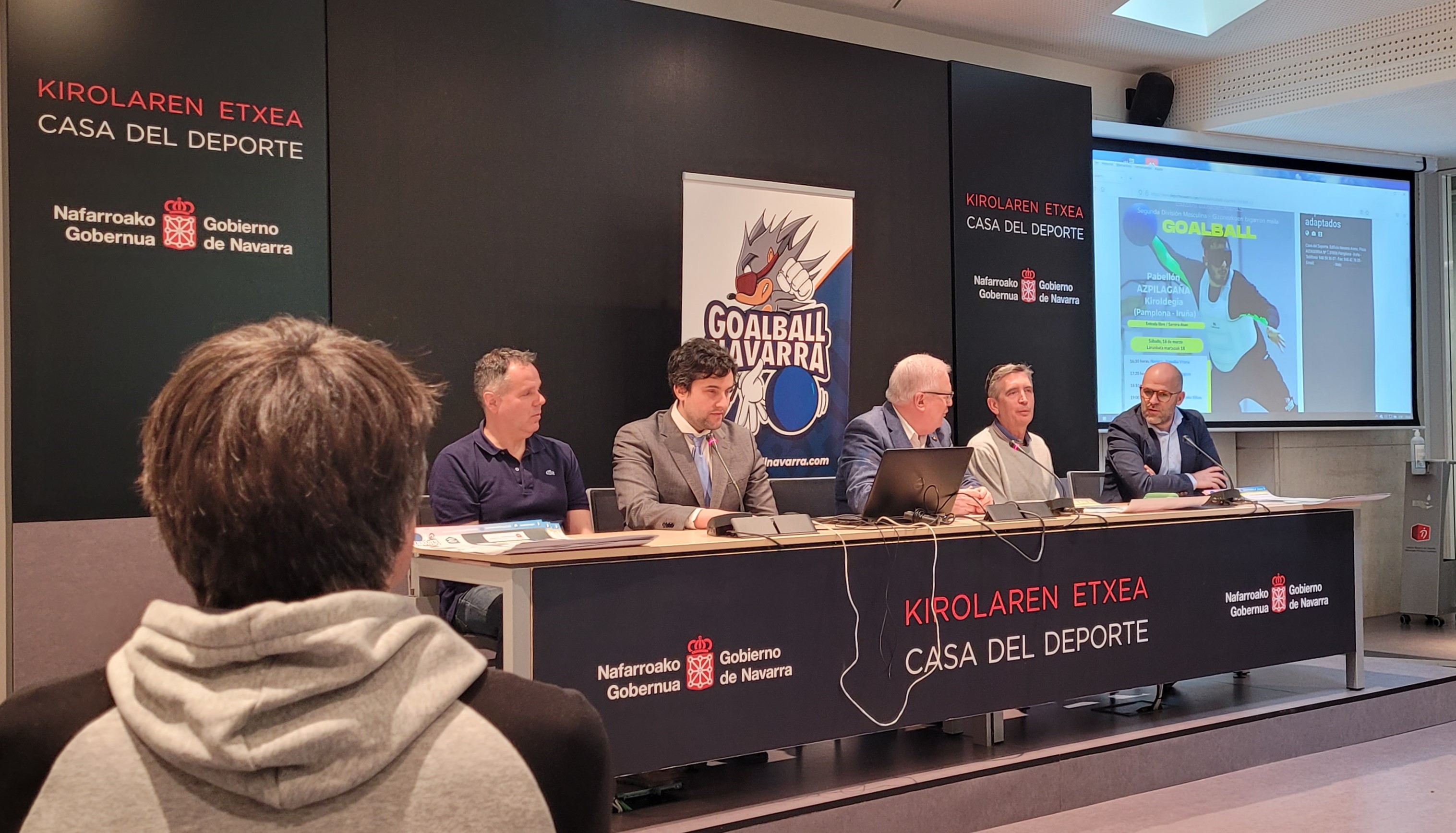 El Goalball llega por primera vez a Pamplona los d&iacute;as 18 y 19 de marzo